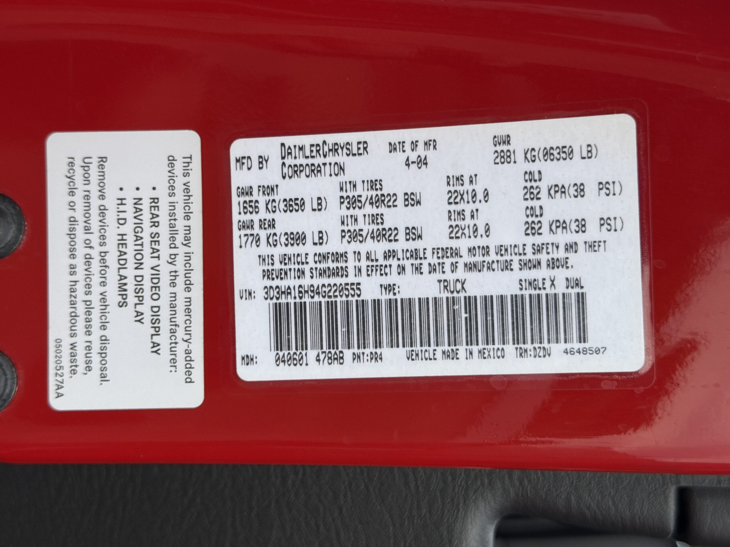 2004 Dodge Ram SRT-10 Base - Photo 24